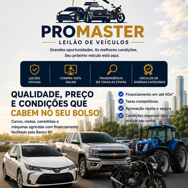 ProMaster – Leilão de Veículos
